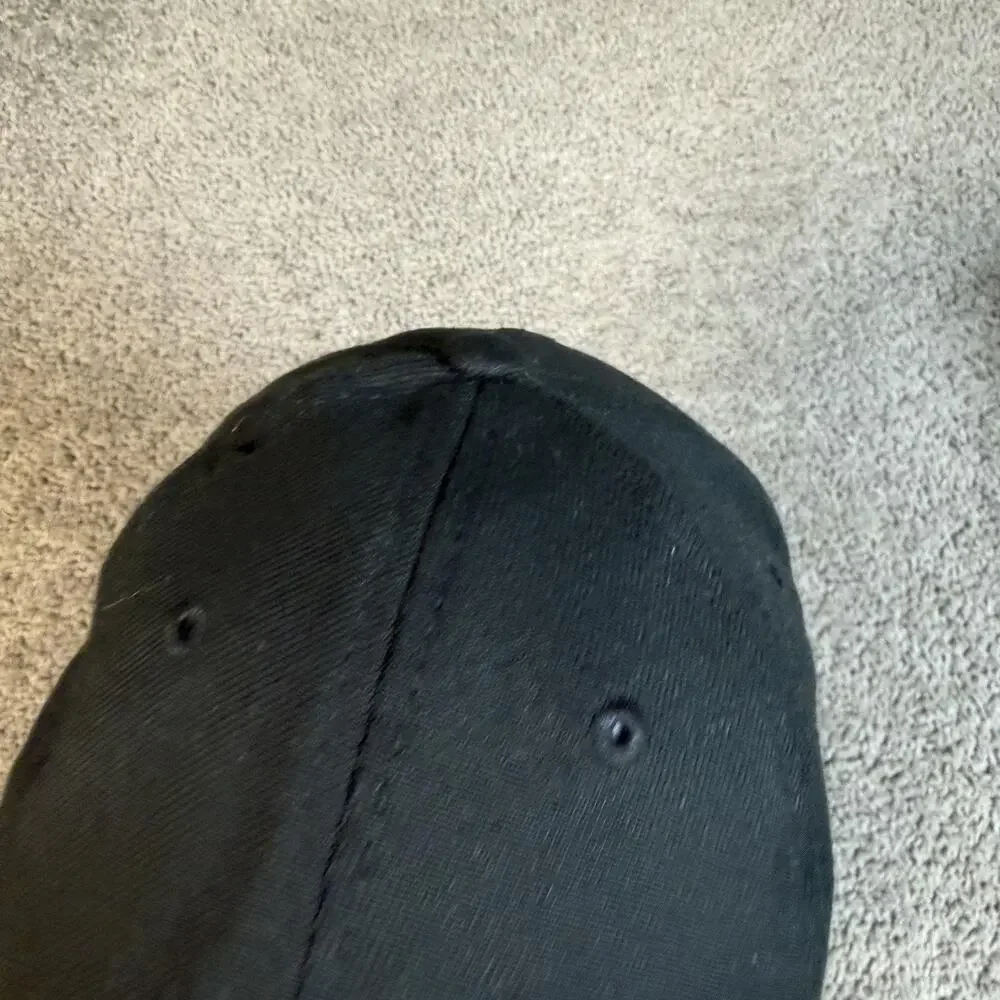 Philadelphia Eagles Hat Cap Fitted Mens L Black NFL Football New Era Embroidered